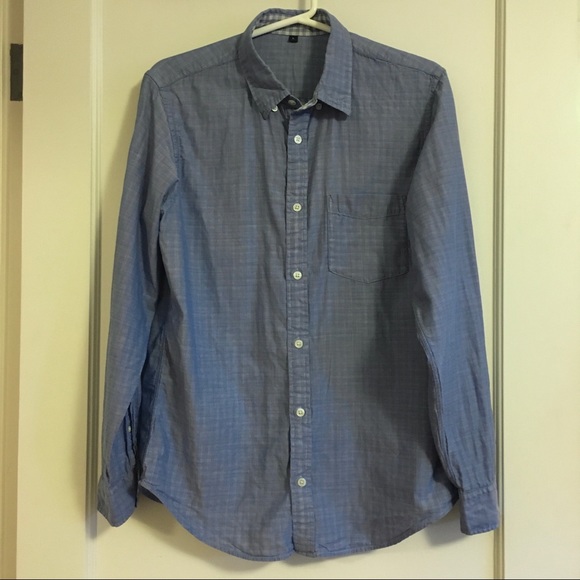 MUJI Men’s Chambray Shirt - Picture 7 of 8